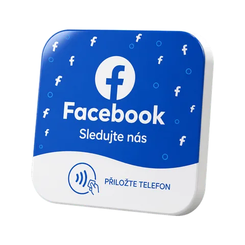 Facebook NFC plaketa